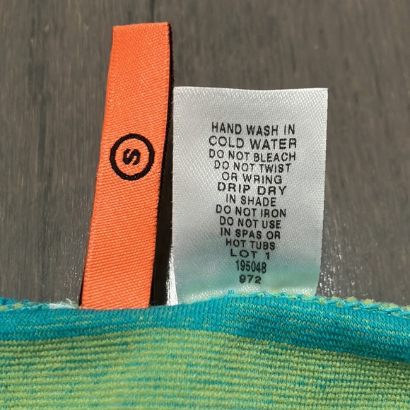 Y2K Vintage Juicy Couture Striped Terry Bikini Size S - Picture 13 of 13